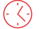 Length icon clock