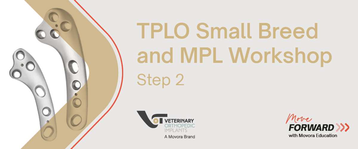 TPLO Small Breed & MPL Workshop Banner